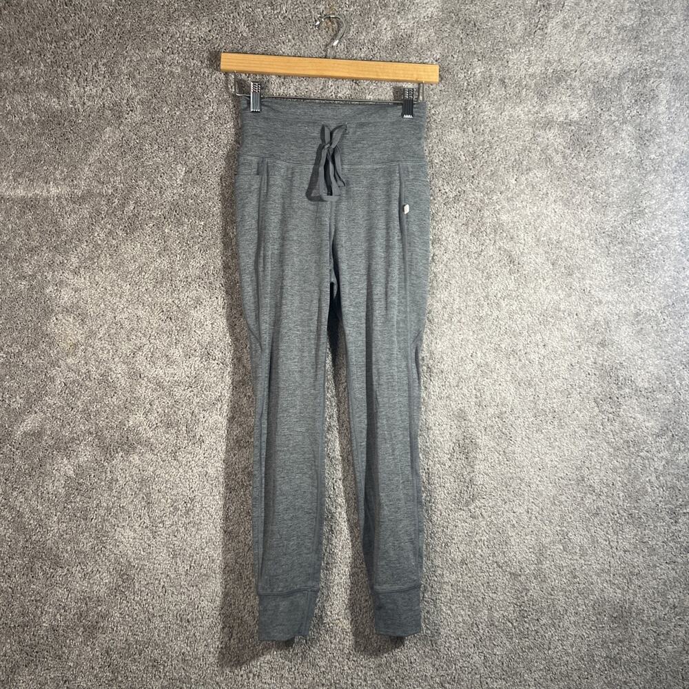 Halara Leggings Womens S Gray Jogger High Rise Drawstring Pockets Yoga NWOT